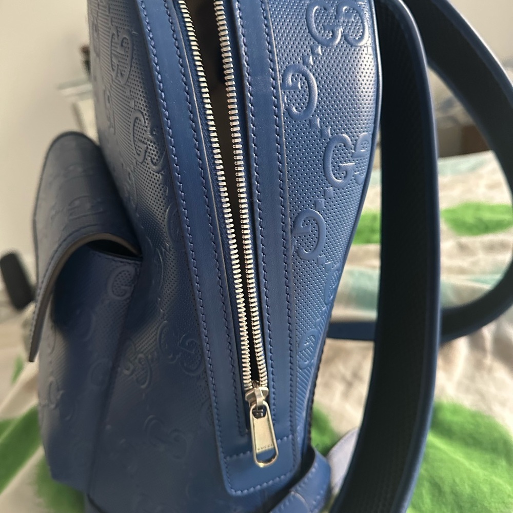 Gucci Blue Backpack - Picture 2 of 4